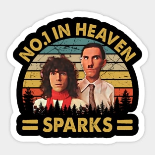 Vintage Sparks No One Design Gift For Fans Sticker